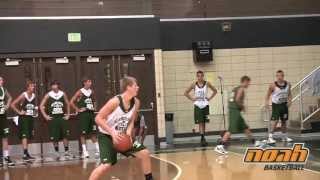5 on 0 Offensive Play Run with Noah Basketball