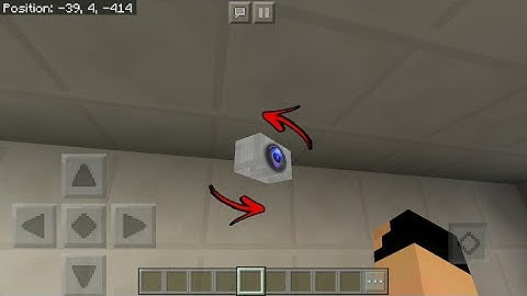MCPE 1.2 How To Make Realistic CCTV Camera | Command Block Creation