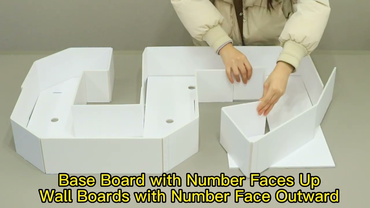 Glue Required 3FT Marquee Square Number 5