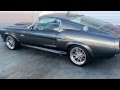 "ELEANOR" 1967 FORD MUSTANG SHELBY GT500  driving  - on the Las Vegas strip! at CELEBRITY CARS
