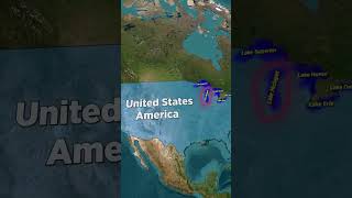 🌊 Can you name the 5 Great Lakes of North America? 🇺🇸🇨🇦Discover the five massive freshwater lakes