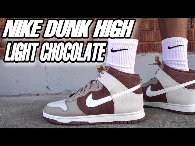 Nike Dunk High PRM LIGHT CHOCOLATE Review & On Foot