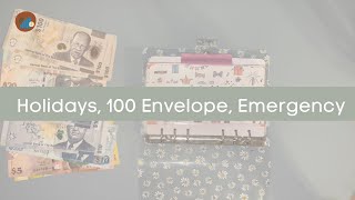 100 ENVELOPE, HOLIDAY AND EMERGENCY CASH STUFFING | $890 | extra e. fund money | Bahamian Budgeter