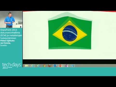 Taso 300: SharePoint 2013: dokumentinhallinta (ECM) ja metatietojen hyödyntäminen