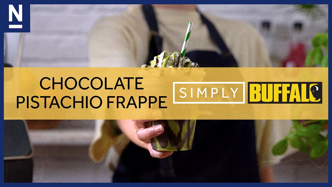 How to make a Chocolate Pistachio Frappe | Simply & Buffalo