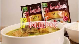 Bamboe INDONESIAN GULAI CURRY SOUP With Instant Coconut Milk - Bamboe Gule