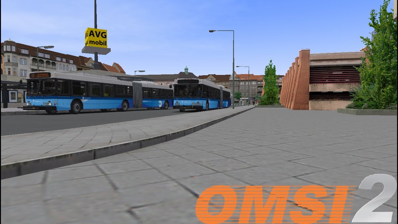 OMSI 2: Ahlheim v3 | SB12 Kranenburg Mitte Round Trip | D60LF +SBS Scheme
