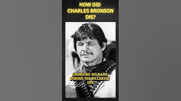 How did Charles Bronson die? #actor #action  #classictv #movie #tv #history #film #hero #warhero