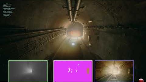 Airsim with custom environment (subway tunnel on fire)