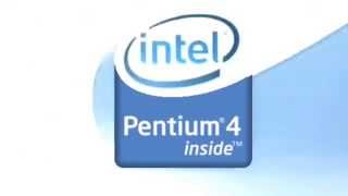 Intel Pentium 4 2005 - 2008 Logo Resimi