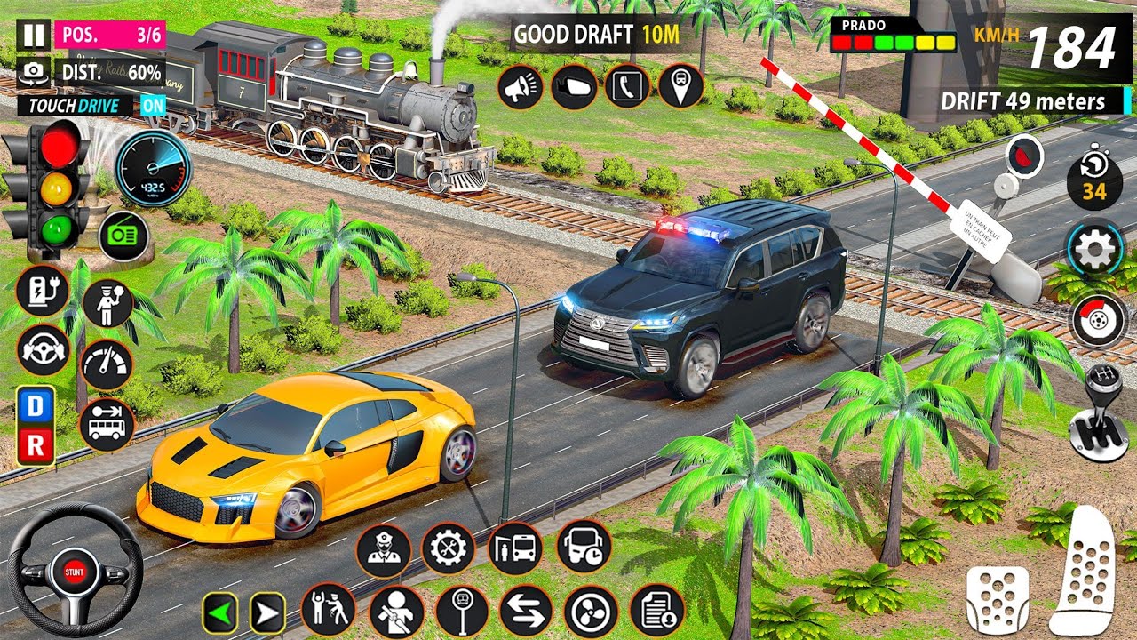 محاكاة سيارة الشرطة - لعبة مطاردة سيارة الشرطة - الشرطي - محاكي تحطم سيارة الشرطة - طريقة اللعب 2148