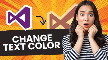 How to Change Text Color in Visual Studio (Best Method)