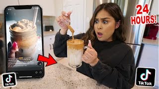 Letting my "for you" page decide what i eat for 24hr! **tik tok food
challenge** testing life hacks videos-
https://www./watch?v=wau_68durxs&list=...