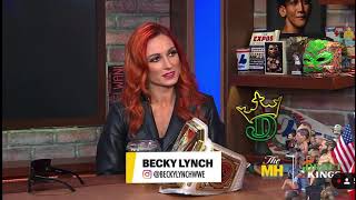 Becky lynch on the backstage altercation between her and Charlotte Flair (3/3)