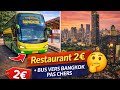 🇹🇭 Restaurant à 2€ et bus pas cher vers Bangkok 😲 | Hua hin #8