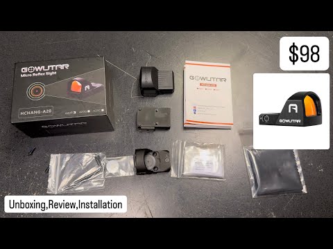 Gowutar Micro Reflex Sight… the MOST Budget Optic Possible