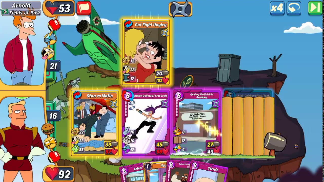 Animation Throwdown Rumble: Frys Followers vs. Fields of Rick