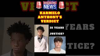 KARMELO ANTHONY SENTENCED TO 35 YEARS #shorts #justice  #breakingnews #injustice