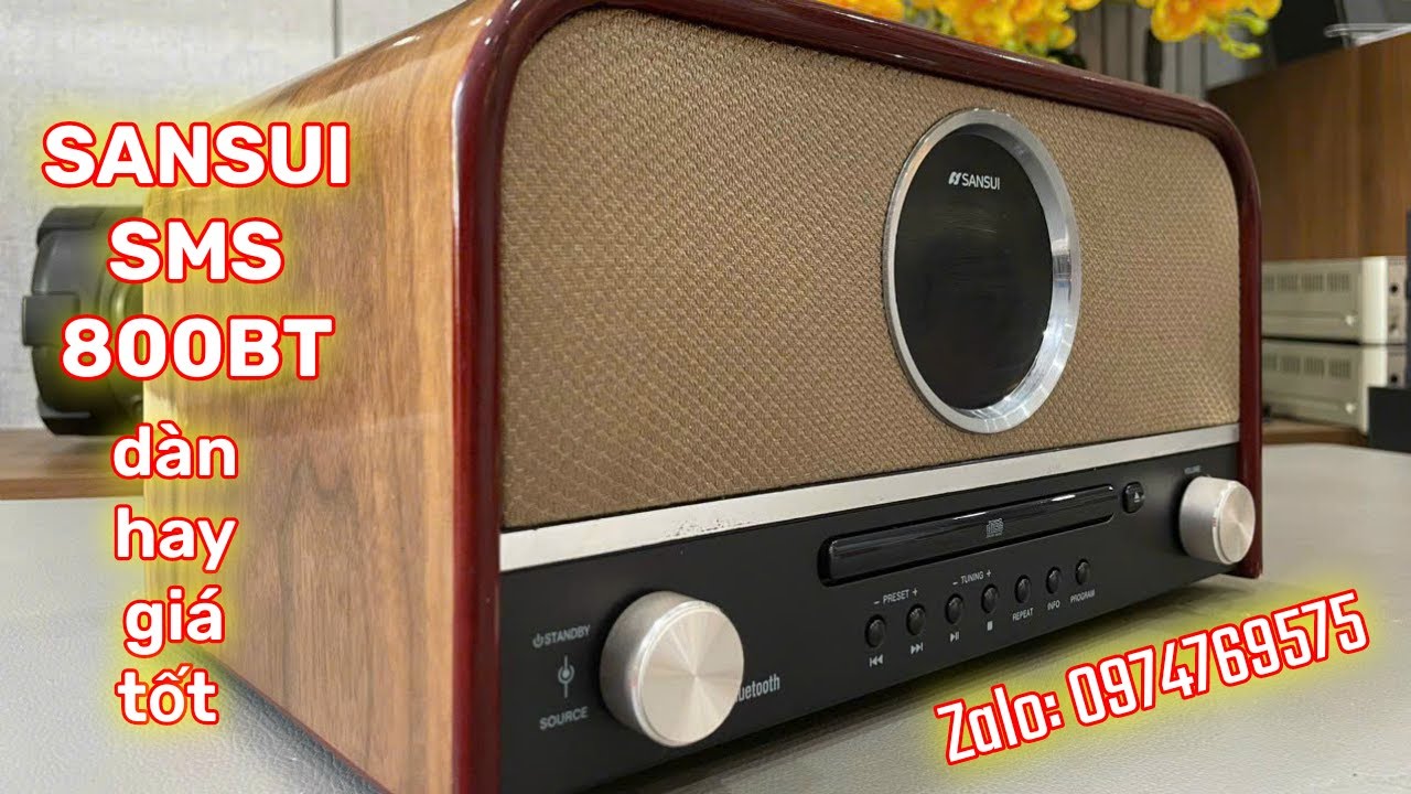 美品 ☆ SANSUI SMS-800BT 新生SANSUIはなぜ“レトロデザイン”を採用する？ その狙いを担当者に