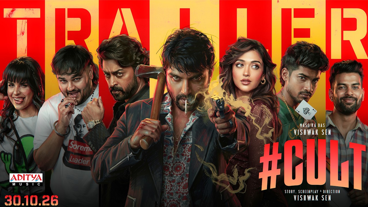 #CULT Official Trailer | Vishwak Sen | Ravi Basrur | Sandeep Kakarala | Gayatri Bharadwaj 썸네일