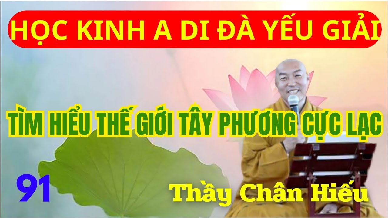 91. Hành Trì Pháp Niệm Phật • Thầy Thích Chân Hiếu.