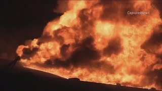 Massive warehouse fire breaks out overnight in Logan Square