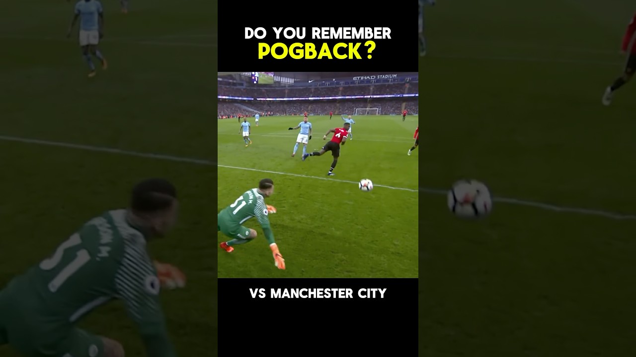 Pogba's Return? Watch DRAMATIC Comeback vs Man City 2017 Sparks Debate! 🔥⚽️