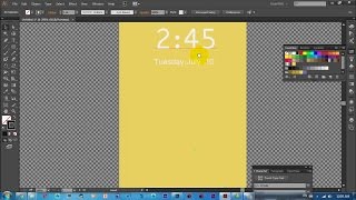 Adobe Illustrator Tutorial |  How to Make Iphone Interface in Adobe Illustrator