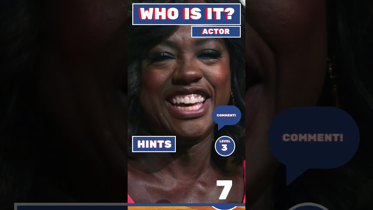 Guess Who? Do you know all actors? 