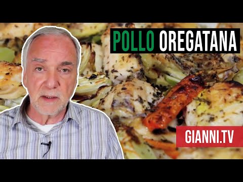 Pollo Oreganata: Chicken and Vegetables Roasted with Oregano, Italian Recipe - Gianni's North Beach