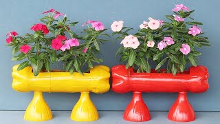 How To Make Flower Pots From Plastic Bottles, Recycle Beautiful Plastic Gardening Bottles