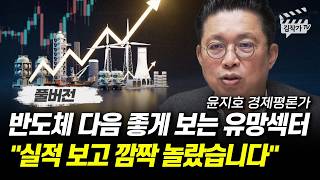 반도체 다음 좋게 보는 유망섹터, 실적 보고 깜짝 놀랐습니다 (윤지호 경제평론가 풀버전)