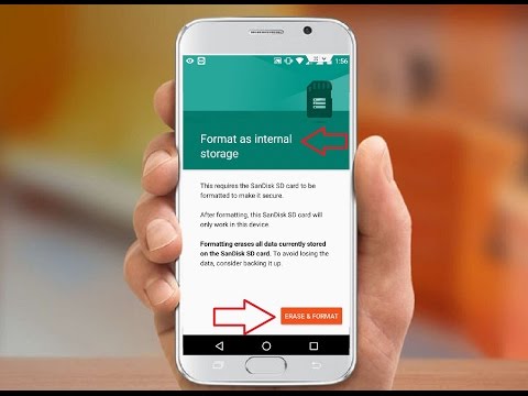 How to Format SD Card as Internal Storage in Android Phone