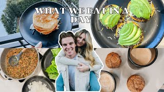 WHAT WE EAT IN A DAY | cooking for two