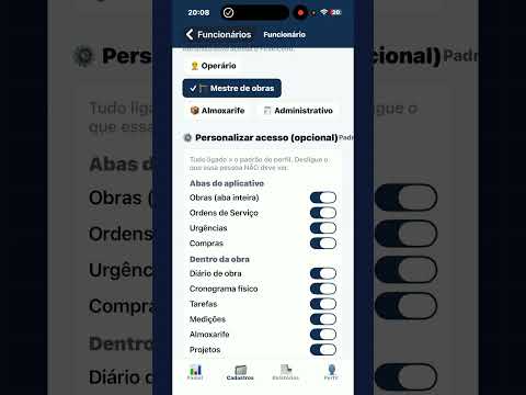 Como cadastrar um funcionário
