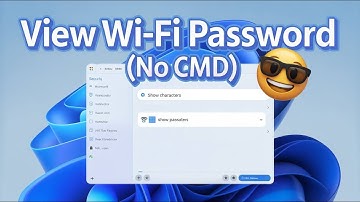 How to See Connected Wi-Fi Password on Windows 11/10 (No CMD or Software)
