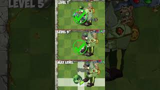 Pvz 2 Check plants - Blockoli Level 1, 5, Max vs Parkour Gargantuar