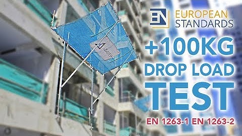 Safety Net Fan Drop Load Test (+100KG)