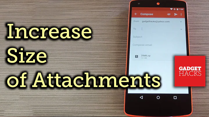 How do I change the attachment limit? (2023)