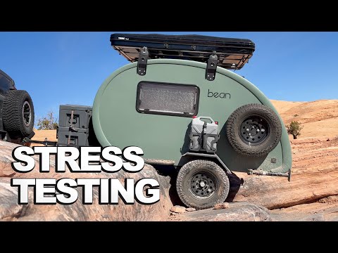 Stress Testing Bean Stock 2.0 | Off Road Trailer, Overlanding, Rock Crawling