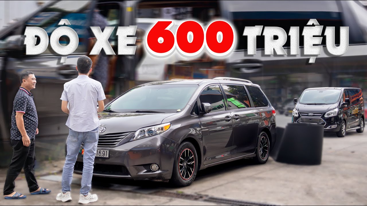 VLOG đổi xe SIENNA của Anh chủ Cây xăng... Nội thất 600 triệu độ bên Mr Xuân Hoàn có gì?