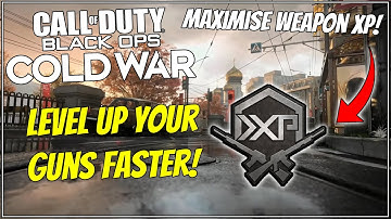 How to Level Up Guns Faster in Cold War! Maximise Weapon XP!