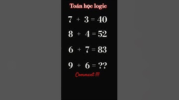 Toán tư duy logic | Tìm quy luật của bài toán #shortvideo #đại_số #đại_số #maths #math