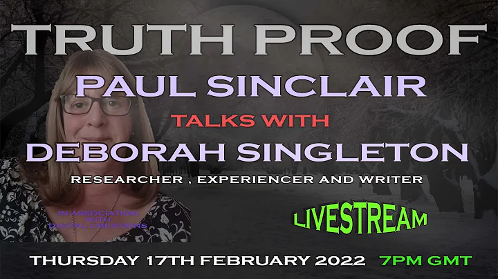 LIVESTREAM -  Paul Sinclair talks with Deborah Sin...