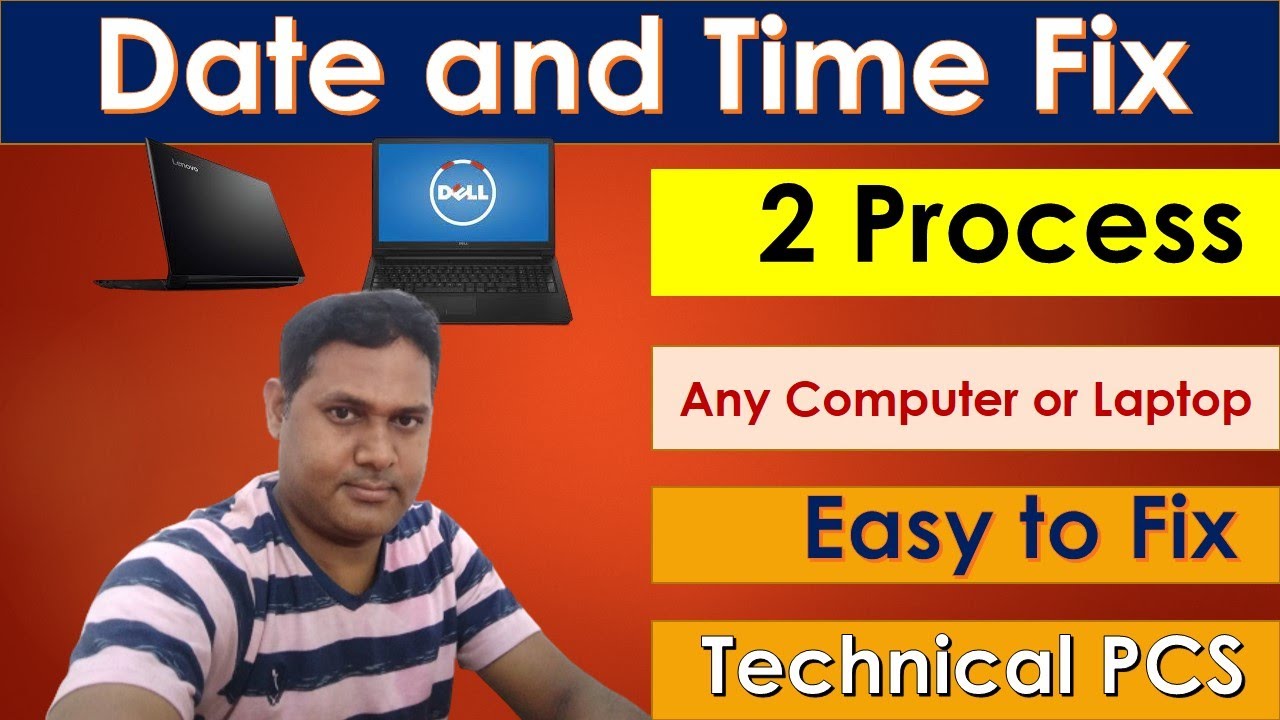 How To Fix Date And Time Any Computer Windows 7 8 1 10 Computer Me