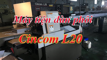 CINCOM L20 - Máy Tiện Đùn Phôi Tự Động - Điện Fanuc OT Đời 1996