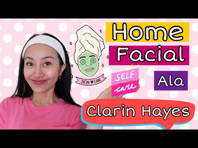 HOME FACIAL  Wajah GLOWING ala CLARIN HAYES ! Feat. Foreo UFO class=