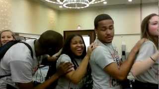 Operation Homefront: Student Leaders Conga Line
