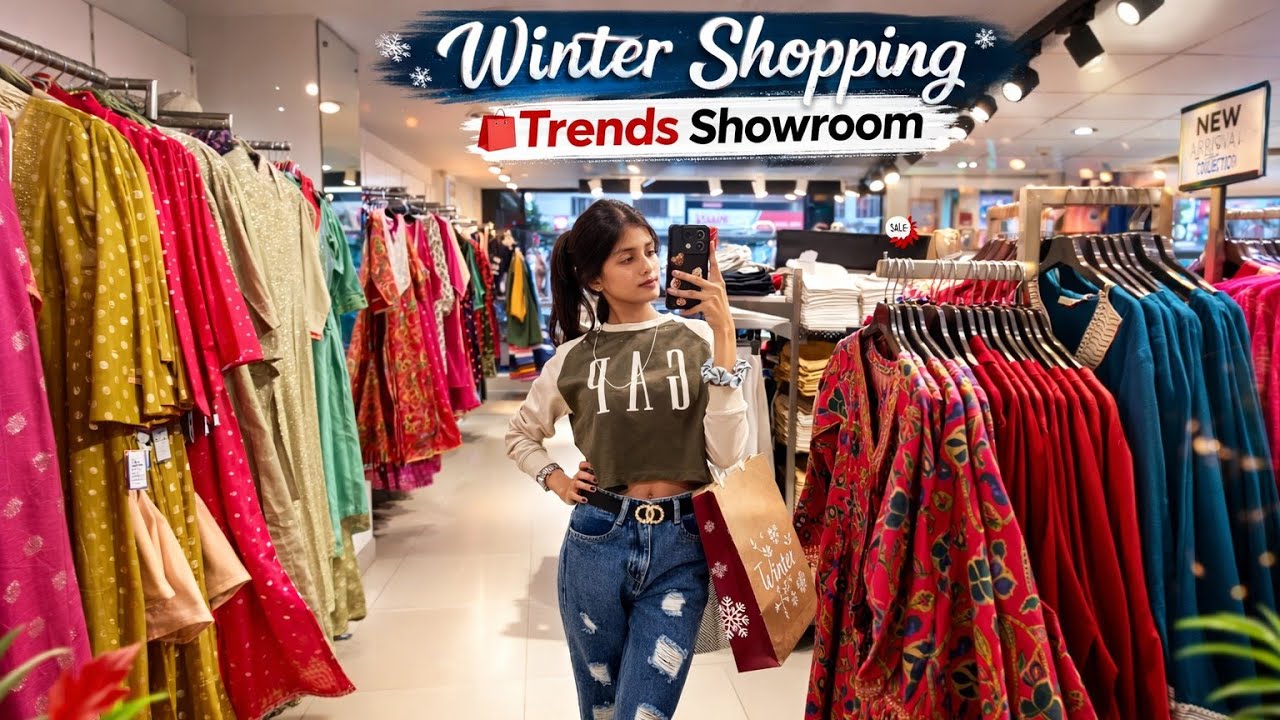 Winter Shopping at Trends Showroom 🛍️❄️ | Nani's House Raibareli | #vlog #shoppinghaul @untoldanshii