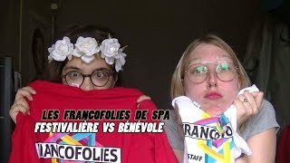 Débriefing des Francofolies: BÉNÉVOLE VS FESTIVALIÈRE ⚡